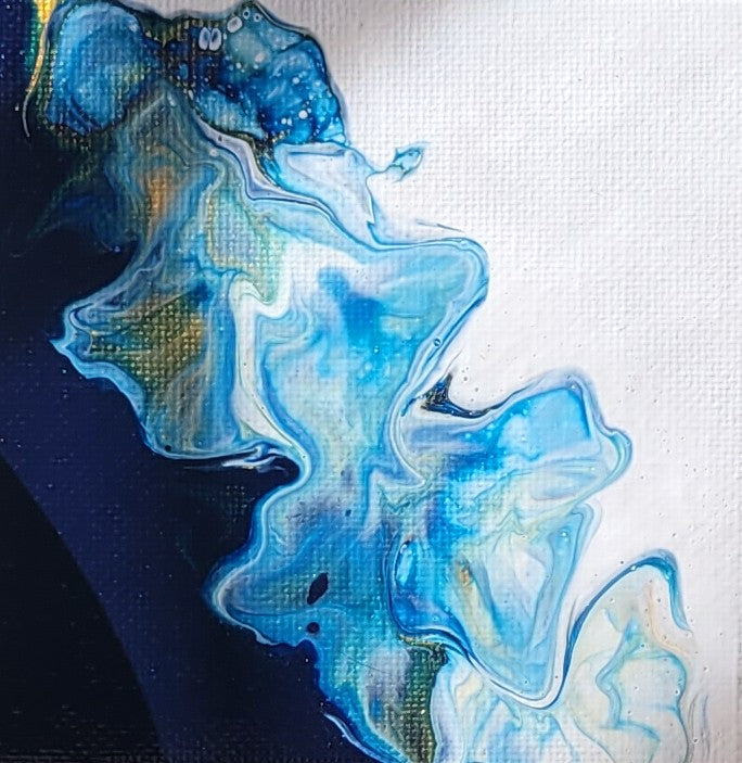 Sold - A Breath of Blue 3 x 3