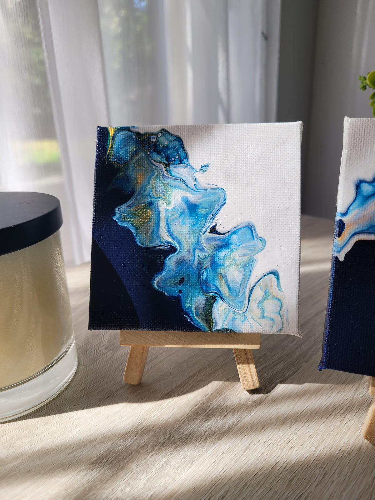 Sold - A Breath of Blue 3 x 3