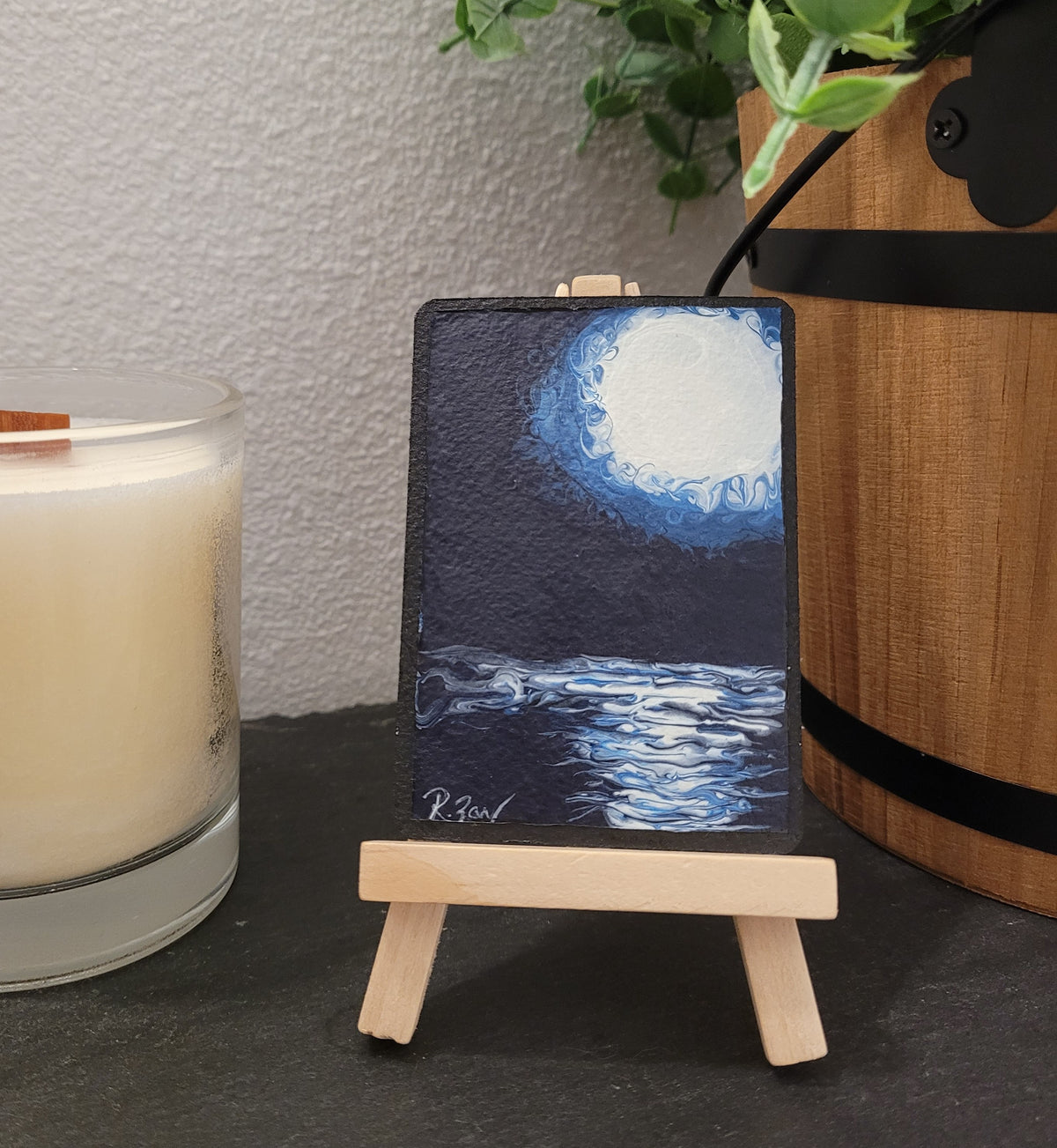 Moonlit Serenity - Original ACEO