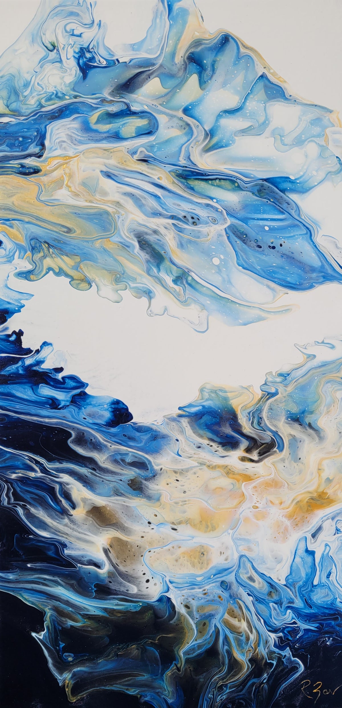 Golden Tides, 12 x 24 - Sold