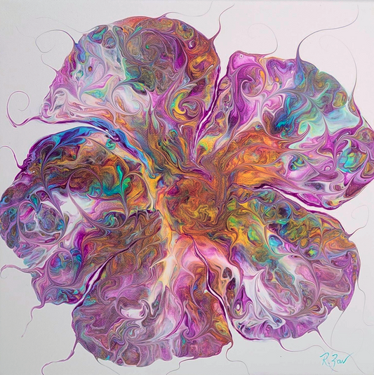 A Flutter of Joy - Original Painting