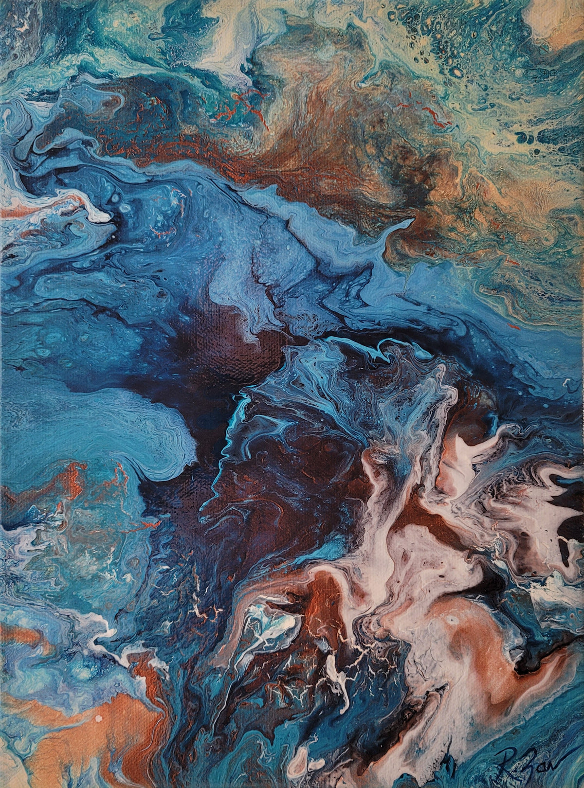 Taken by the Tide, 9 x 12