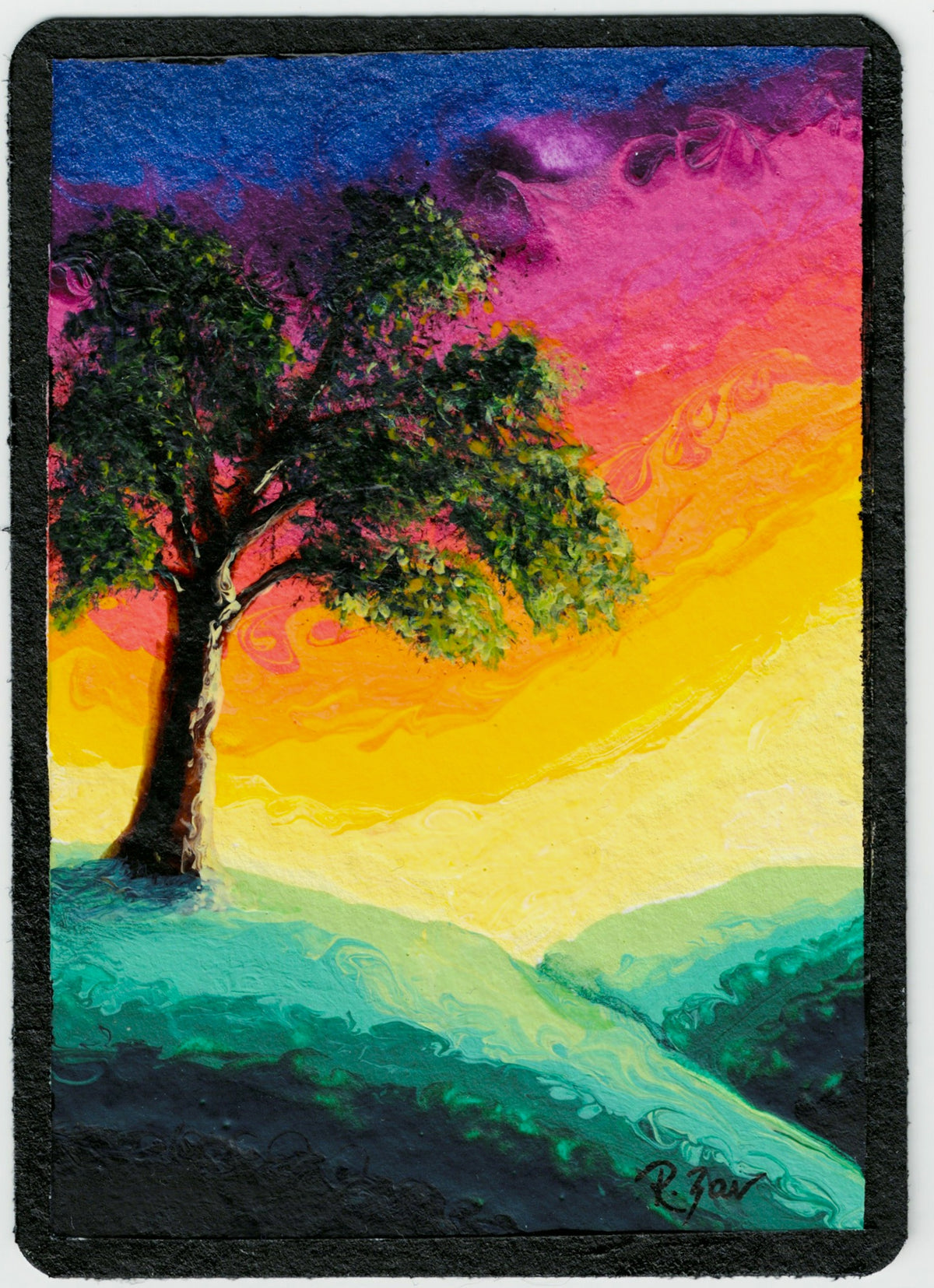 Where Dreams Begin - Original ACEO